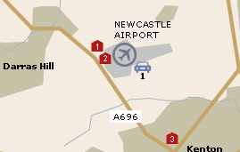 Newcastle Airport UK