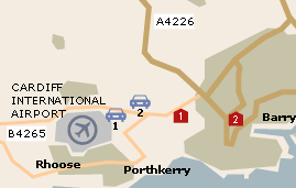 Cardiff Airport - Car parking options